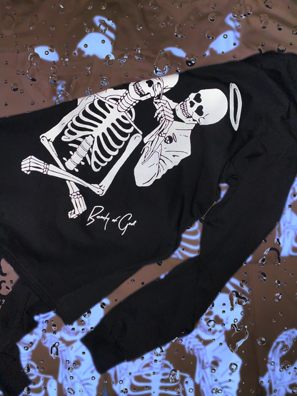 Dr. Skeleton Longsleeve Black