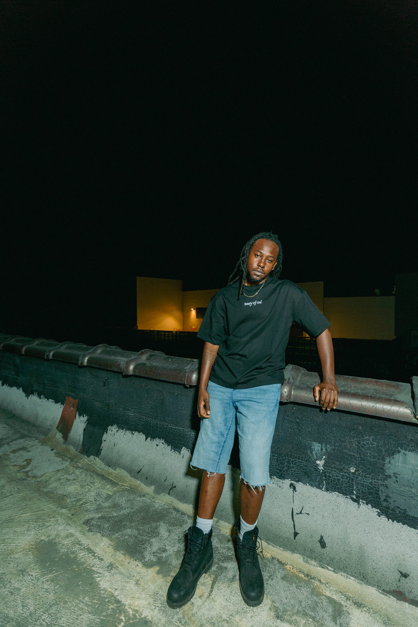 Black Reflective Selfie Black