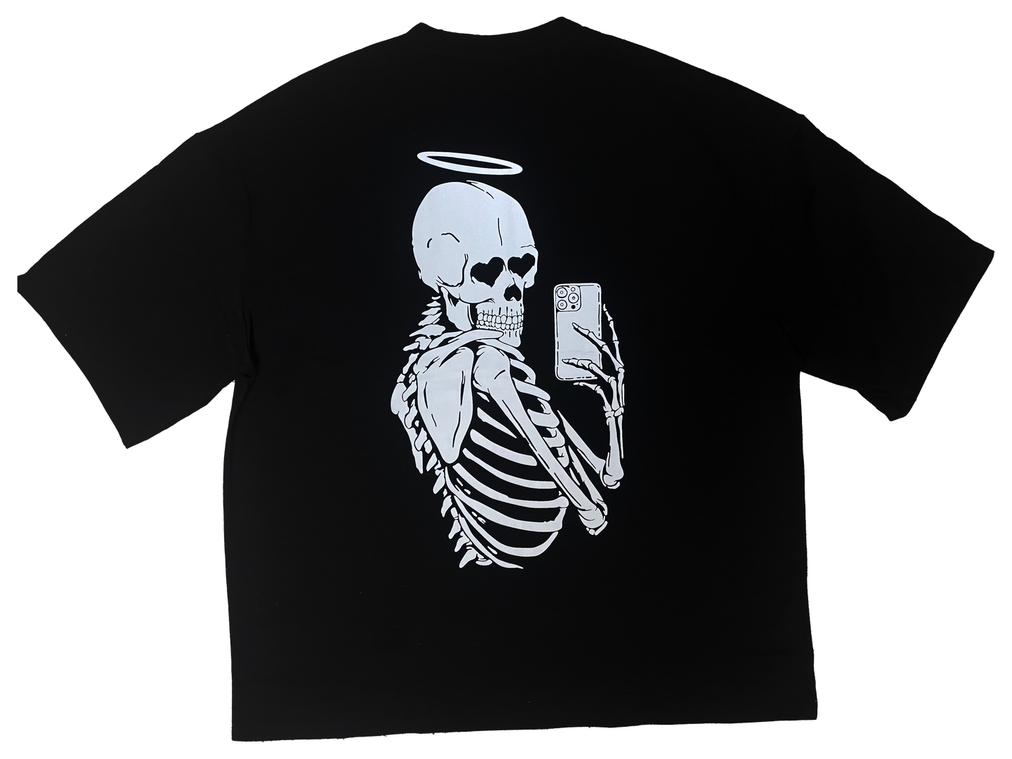 Black Reflective Selfie Black