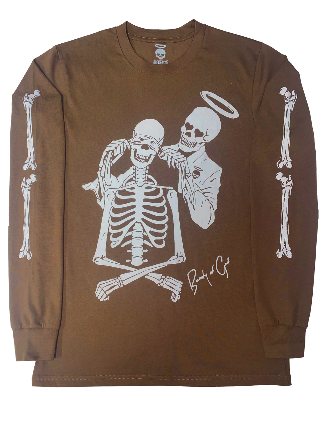 Dr. Skeleton Longsleeve Brown